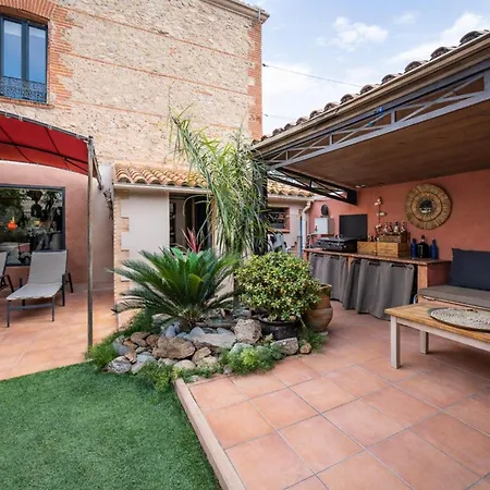 Charming House With Intimate Garden & Plunge Pool Sleeps 6 Saleilles